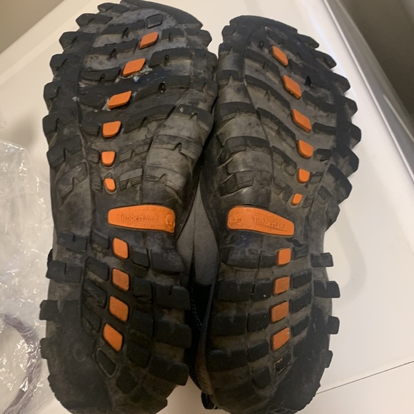 Timberland Pro Series Low Top Steel Toe Safety Shoes Lace Up Men size 8.5W - Picture 13 of 17